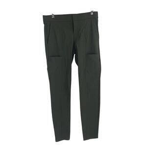 Athleta Wander Stash Skinny Pant Women's Size 6 Green Stretch Casual Performance